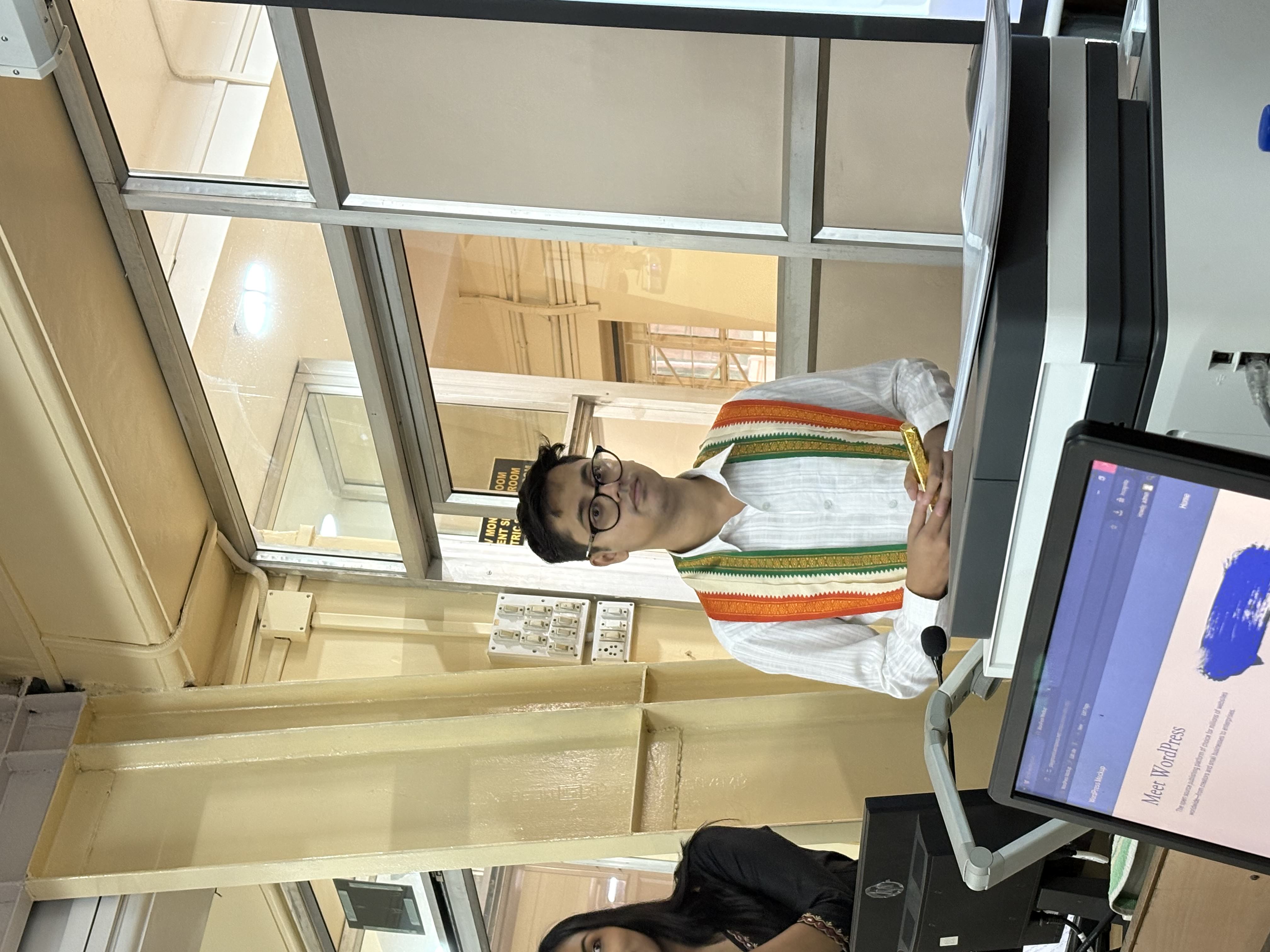 St. Xavier’s College WordPress workshop — photograph 2